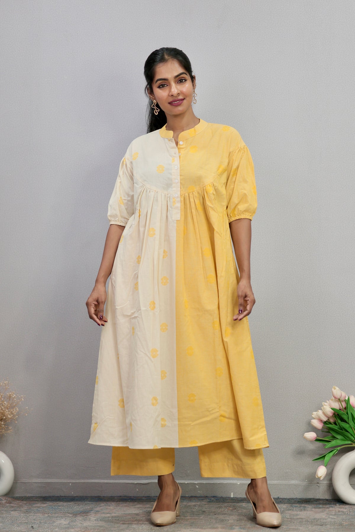 Half & Half Yellow